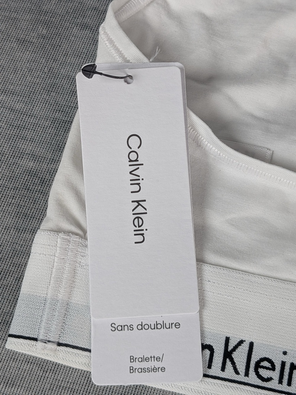 Calvin Klein Modern Cotton Unlined Bralette - Picture 8 of 12